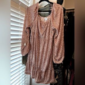 Sequin dress size M